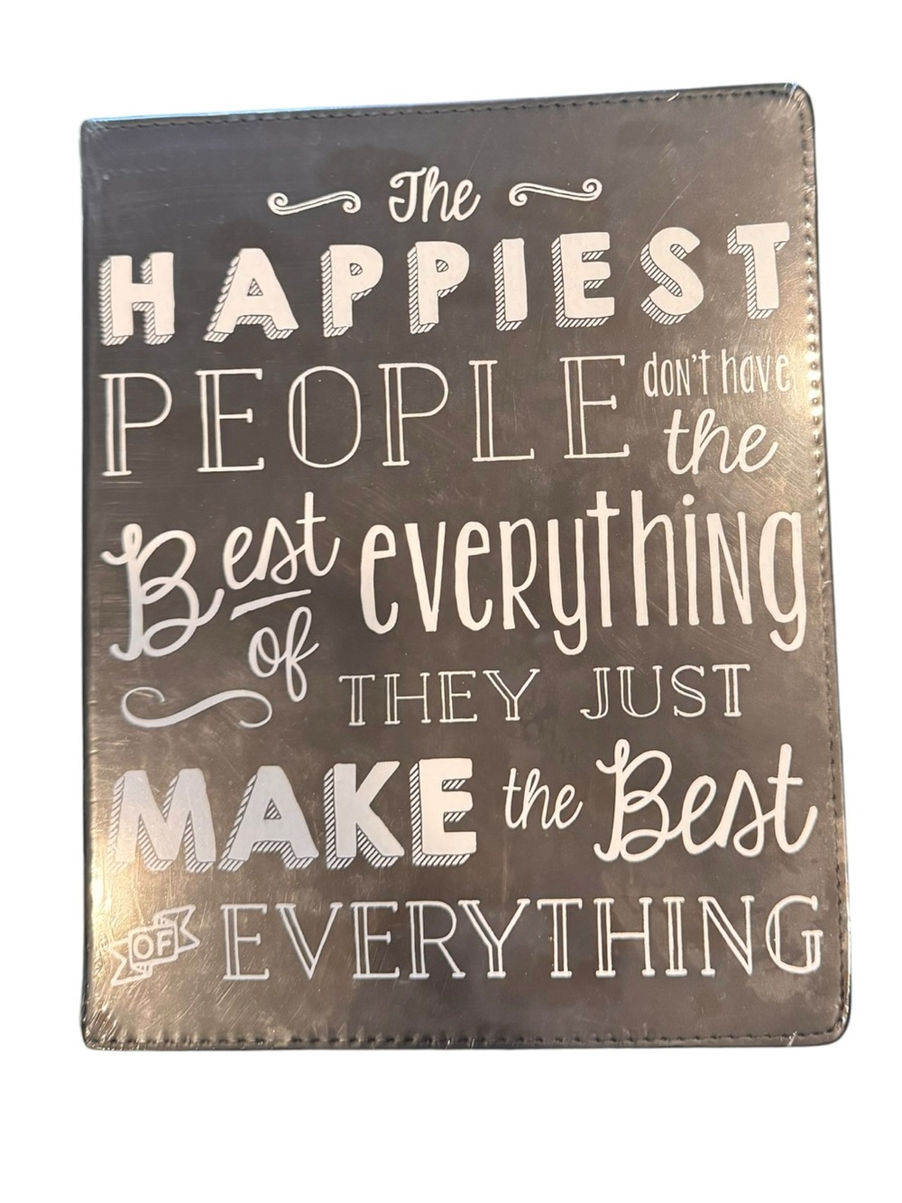 Eccolo Black Hardcover Lined Journal